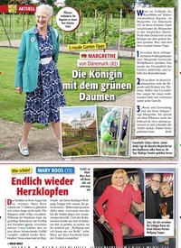 Titelbild der Ausgabe 17/2022 von Die Königin mit dem grünen Daumen. Zeitschriften als Abo oder epaper bei United Kiosk online kaufen.