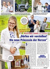 Titelbild der Ausgabe 24/2022 von „Dürfen wir vorstellen? Die neue Prinzessin der Herzen“. Zeitschriften als Abo oder epaper bei United Kiosk online kaufen.