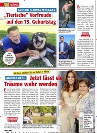 Titelbild der Ausgabe 28/2022 von Jetzt lässt sie Träume wahr werden. Zeitschriften als Abo oder epaper bei United Kiosk online kaufen.