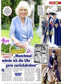 Titelbild der Ausgabe 29/2022 von „Manchmal würde ich die Uhr gern zurückdrehen“. Zeitschriften als Abo oder epaper bei United Kiosk online kaufen.