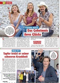 Titelbild der Ausgabe 31/2022 von Tapfer trotzt er seiner schweren Krankheit. Zeitschriften als Abo oder epaper bei United Kiosk online kaufen.