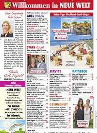 Titelbild der Ausgabe 33/2022 von Liebe leserinnen Liebe Leser!. Zeitschriften als Abo oder epaper bei United Kiosk online kaufen.