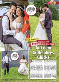 Titelbild der Ausgabe 36/2022 von Auf dem Gipfel ihres Glücks. Zeitschriften als Abo oder epaper bei United Kiosk online kaufen.