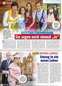 Titelbild der Ausgabe 37/2022 von Sie sagen noch einmal „Ja“. Zeitschriften als Abo oder epaper bei United Kiosk online kaufen.