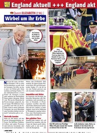 Titelbild der Ausgabe 39/2022 von „Sie fehlt uns allen so sehr“. Zeitschriften als Abo oder epaper bei United Kiosk online kaufen.