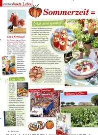 Titelbild der Ausgabe 8/2020 von Zeit fürsbunte Leben: Sommerzeit = Tomatenzeit!. Zeitschriften als Abo oder epaper bei United Kiosk online kaufen.