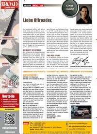 Titelbild der Ausgabe 1/2019 von ANLASSER: Liebe Offroader,. Zeitschriften als Abo oder epaper bei United Kiosk online kaufen.