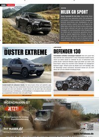 Titelbild der Ausgabe 3/2022 von HILUX GR SPORT. Zeitschriften als Abo oder epaper bei United Kiosk online kaufen.