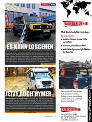 Titelbild der Ausgabe 3/2022 von JETZT AUCH HYMER. Zeitschriften als Abo oder epaper bei United Kiosk online kaufen.