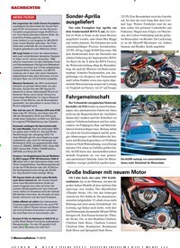 Titelbild der Ausgabe 11/2019 von Große Indianer mit neuem Motor. Zeitschriften als Abo oder epaper bei United Kiosk online kaufen.