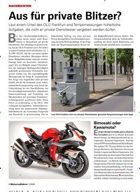 Titelbild der Ausgabe 1/2020 von NACHRICHTEN: Aus für private Blitzer?. Zeitschriften als Abo oder epaper bei United Kiosk online kaufen.