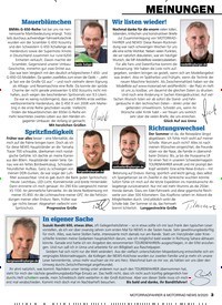 Titelbild der Ausgabe 9/2020 von MEINUNGEN. Zeitschriften als Abo oder epaper bei United Kiosk online kaufen.
