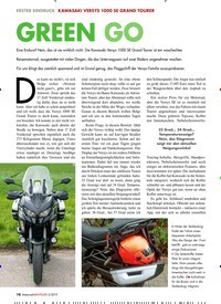 Titelbild der Ausgabe 5/2019 von ERSTER EINDRUCK KAWASAKI VERSYS 1000 SE GRAND TOURER: GREEN GO. Zeitschriften als Abo oder epaper bei United Kiosk online kaufen.