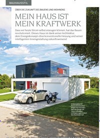Titelbild der Ausgabe 1/2020 von ÜBER DIE ZUKUNFT DES BAUENS UND WOHNENS: MEIN HAUS IST MEIN KRAFTWERK. Zeitschriften als Abo oder epaper bei United Kiosk online kaufen.