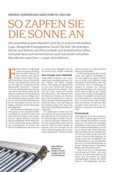 Titelbild der Ausgabe 1/2018 von ENERGIE-VERSORGUNG GANZ OHNE ÖL UND GAS: SO ZAPFEN SIE DIE SONNE AN. Zeitschriften als Abo oder epaper bei United Kiosk online kaufen.