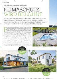 Titelbild der Ausgabe 4/2020 von TITELTHEMA: TOP-HÄUSER - VOM STAAT GEFÖRDERT: KLIMASCHUTZ WIRD BELOHNT. Zeitschriften als Abo oder epaper bei United Kiosk online kaufen.