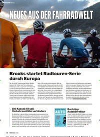 Titelbild der Ausgabe 1/2022 von NEUES AUS DER FAHRRADWELT. Zeitschriften als Abo oder epaper bei United Kiosk online kaufen.