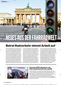 Titelbild der Ausgabe 5/2022 von NEUES AUS DER FAHRRADWELT. Zeitschriften als Abo oder epaper bei United Kiosk online kaufen.
