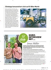 Titelbild der Ausgabe 2/2023 von KURZ-INTERVIEW MIT .... Zeitschriften als Abo oder epaper bei United Kiosk online kaufen.