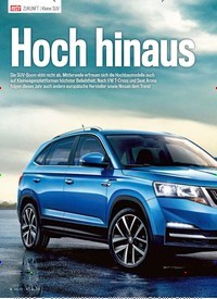 Titelbild der Ausgabe 3/2019 von ZUKUNFT Kleine SUV: Hoch hinaus. Zeitschriften als Abo oder epaper bei United Kiosk online kaufen.