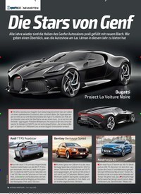 Titelbild der Ausgabe 4/2019 von NEUHEITEN: Die Stars von Genf. Zeitschriften als Abo oder epaper bei United Kiosk online kaufen.