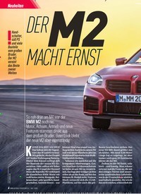 Titelbild der Ausgabe 11/2022 von DER M2 MACHT ERNST. Zeitschriften als Abo oder epaper bei United Kiosk online kaufen.