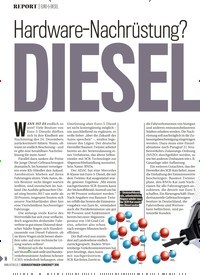 Titelbild der Ausgabe 1/2018 von REPORT | EURO-5-DIESEL: Hardware-Nachrüstung?: DIESEL Ja, bitte!. Zeitschriften als Abo oder epaper bei United Kiosk online kaufen.