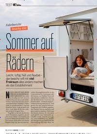 Titelbild der Ausgabe 2/2023 von Sommer auf Rädern. Zeitschriften als Abo oder epaper bei United Kiosk online kaufen.