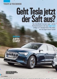 Titelbild der Ausgabe 12/2019 von Geht Tesla jetzt der Saft aus?. Zeitschriften als Abo oder epaper bei United Kiosk online kaufen.