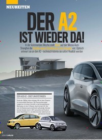Titelbild der Ausgabe 15/2019 von DER A2 IST WIEDER DA!. Zeitschriften als Abo oder epaper bei United Kiosk online kaufen.