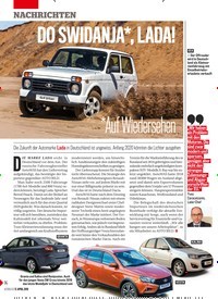 Titelbild der Ausgabe 16/2019 von DO SWIDANJA*, LADA! *Auf Wiedersehen. Zeitschriften als Abo oder epaper bei United Kiosk online kaufen.