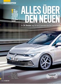 Titelbild der Ausgabe 35/2019 von ALLES ÜBER DEN NEUEN GOLF. Zeitschriften als Abo oder epaper bei United Kiosk online kaufen.
