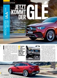 Titelbild der Ausgabe 35/2019 von NOCH 2 WOCHEN BIS ZUR IAA 2019: JETZT KOMMT DER GLÉ. Zeitschriften als Abo oder epaper bei United Kiosk online kaufen.