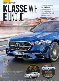 Titelbild der Ausgabe 3/2022 von KLASSE WIE E UND JE. Zeitschriften als Abo oder epaper bei United Kiosk online kaufen.