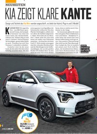 Titelbild der Ausgabe 14/2022 von KIA ZEIGT KLARE KANTE. Zeitschriften als Abo oder epaper bei United Kiosk online kaufen.