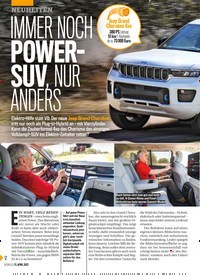 Titelbild der Ausgabe 16/2022 von IMMER NOCH POWER- SUV, NUR ANDERS. Zeitschriften als Abo oder epaper bei United Kiosk online kaufen.