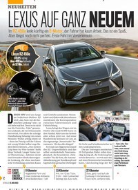 Titelbild der Ausgabe 19/2022 von LEXUS AUF GANZ NEUEM KURS. Zeitschriften als Abo oder epaper bei United Kiosk online kaufen.