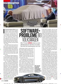 Titelbild der Ausgabe 19/2022 von SOFT WARE-PROBLEME BEI VOLKSWAGEN. Zeitschriften als Abo oder epaper bei United Kiosk online kaufen.