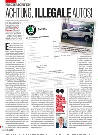 Titelbild der Ausgabe 25/2022 von ACHTUNG, ILLEGALE AUTOS!. Zeitschriften als Abo oder epaper bei United Kiosk online kaufen.
