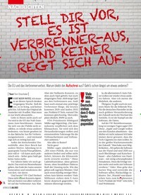 Titelbild der Ausgabe 27/2022 von STELL DIR VOR, ES IST VERBRENNER-AUS, UND KEINER REGT SICH AUF.. Zeitschriften als Abo oder epaper bei United Kiosk online kaufen.
