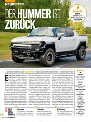 Titelbild der Ausgabe 35/2022 von DER HUMMER IST ZURÜCK. Zeitschriften als Abo oder epaper bei United Kiosk online kaufen.