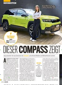Titelbild der Ausgabe 19/2025 von DIESER COMPASS ZEIGT NACH VORNE. Zeitschriften als Abo oder epaper bei United Kiosk online kaufen.