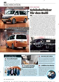 Titelbild der Ausgabe 3/2019 von VW T6.1 MULTIVAN: Schönheitskur für den Bulli. Zeitschriften als Abo oder epaper bei United Kiosk online kaufen.