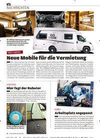 Titelbild der Ausgabe 5/2019 von INDIE CAMPERS: Neue Mobile für die Vermietung. Zeitschriften als Abo oder epaper bei United Kiosk online kaufen.