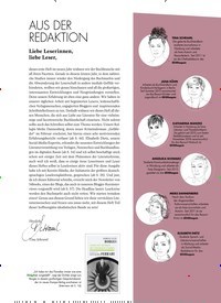 Titelbild der Ausgabe 2/2019 von AUS DER REDAKTION. Zeitschriften als Abo oder epaper bei United Kiosk online kaufen.
