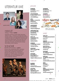 Titelbild der Ausgabe 2/2019 von LITERATUR LIVE. Zeitschriften als Abo oder epaper bei United Kiosk online kaufen.