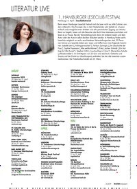 Titelbild der Ausgabe 3/2019 von LITERATUR LIVE. Zeitschriften als Abo oder epaper bei United Kiosk online kaufen.
