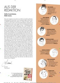 Titelbild der Ausgabe 2/2020 von AUS DER REDAKTION. Zeitschriften als Abo oder epaper bei United Kiosk online kaufen.