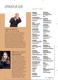 Titelbild der Ausgabe 2/2020 von LITERATUR LIVE. Zeitschriften als Abo oder epaper bei United Kiosk online kaufen.