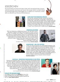Titelbild der Ausgabe 6/2022 von LESEZEICHEN. Zeitschriften als Abo oder epaper bei United Kiosk online kaufen.